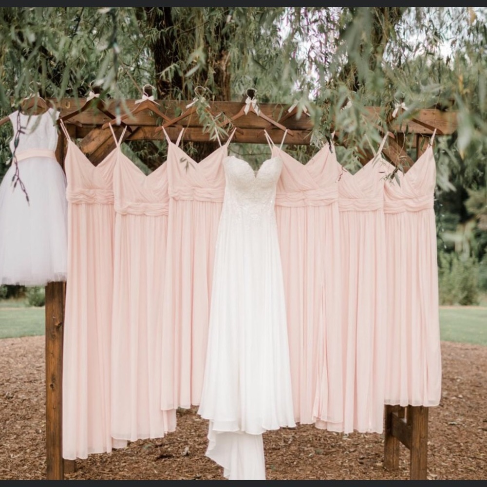 David’s bridal bridesmaid dress